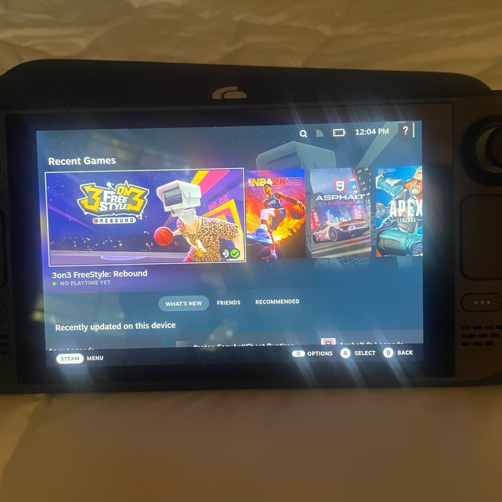 Valve Steam Deck 512GB Handheld,Beautiful condition, charger and case included